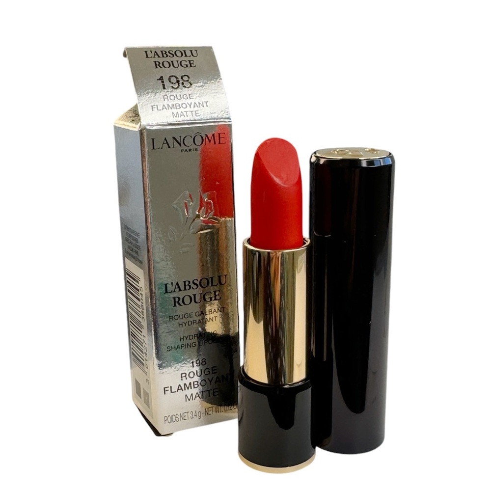 Lancome L’absolu Rouge 198 Rouge Flamboyant Matte